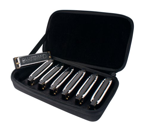 Hohner 1501/7 Blues Band Harmonica. (7 Pack)