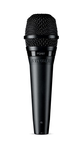 Shure PGA57-XLR Cardioid Dynamic Instrument Microphone. XLR Cable Included