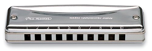 Suzuki MR-350-B Promaster Harmonica. Key of B