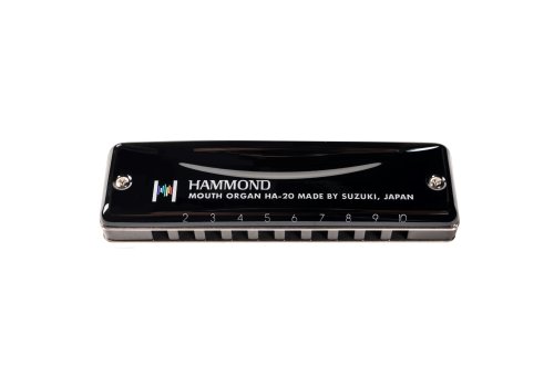 Suzuki HA-20-LF Hammond Promaster Harmonica. Key of Low F