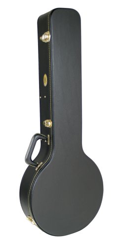 MBT MBTBANWBK Wooden Banjo Case. Black