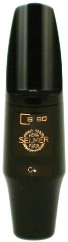 Selmer SA404-C1 S-80 Series (Ebonite) Saxophone Mouthpiece Tenor C Star