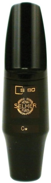 Selmer SA404-C1 S-80 Series (Ebonite) Saxophone Mouthpiece Tenor C Star