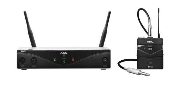 AKG WMS420 Instrumental Wireless System. Band A