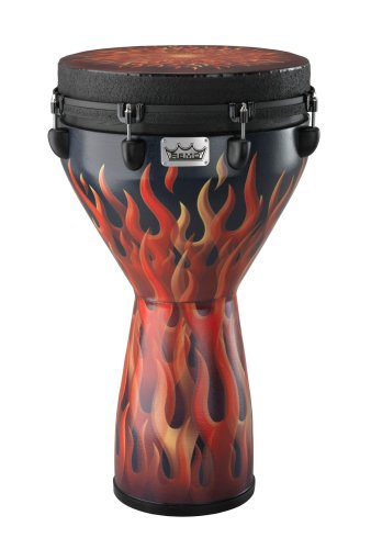 Remo DJ-0014-30 Mondo Djembe Drum. Flame 14″